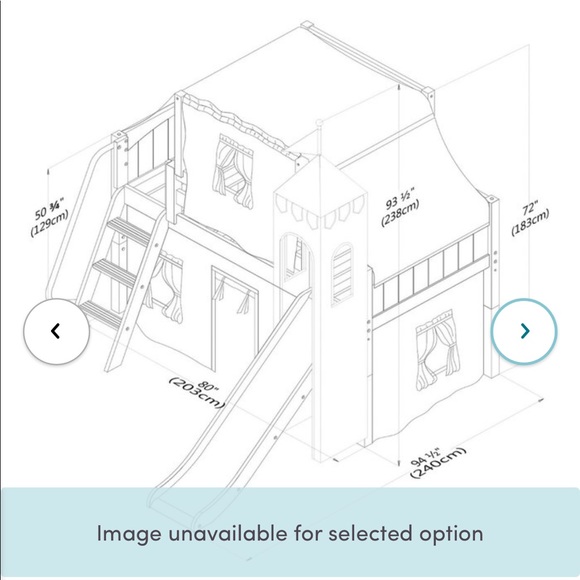 Princess bed - Picture 1 of 2